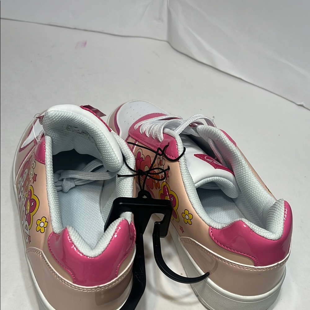 Barbie Pink and White Floral Sneakers - Picture 14 of 15